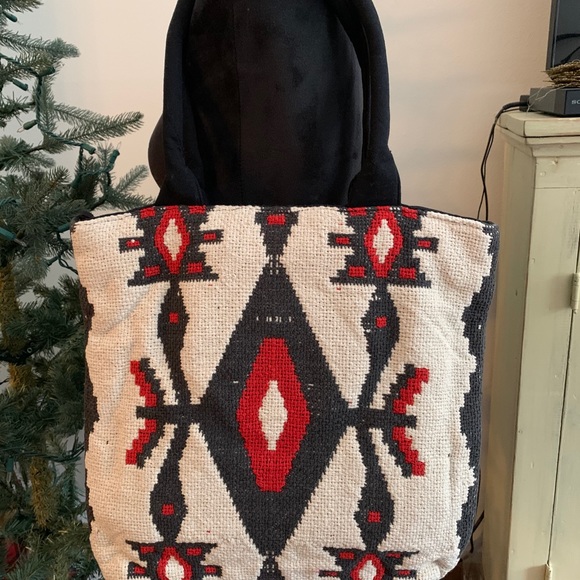 NWT Billabong Large Woven Tote - Picture 2 of 8